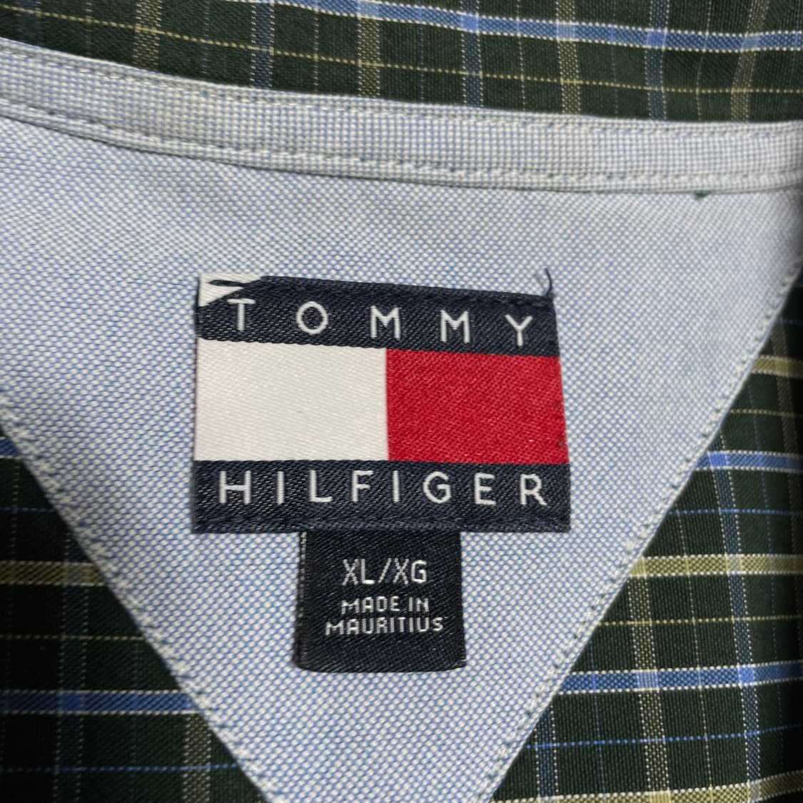 타미 체크 반팔 셔츠 상품이미지6