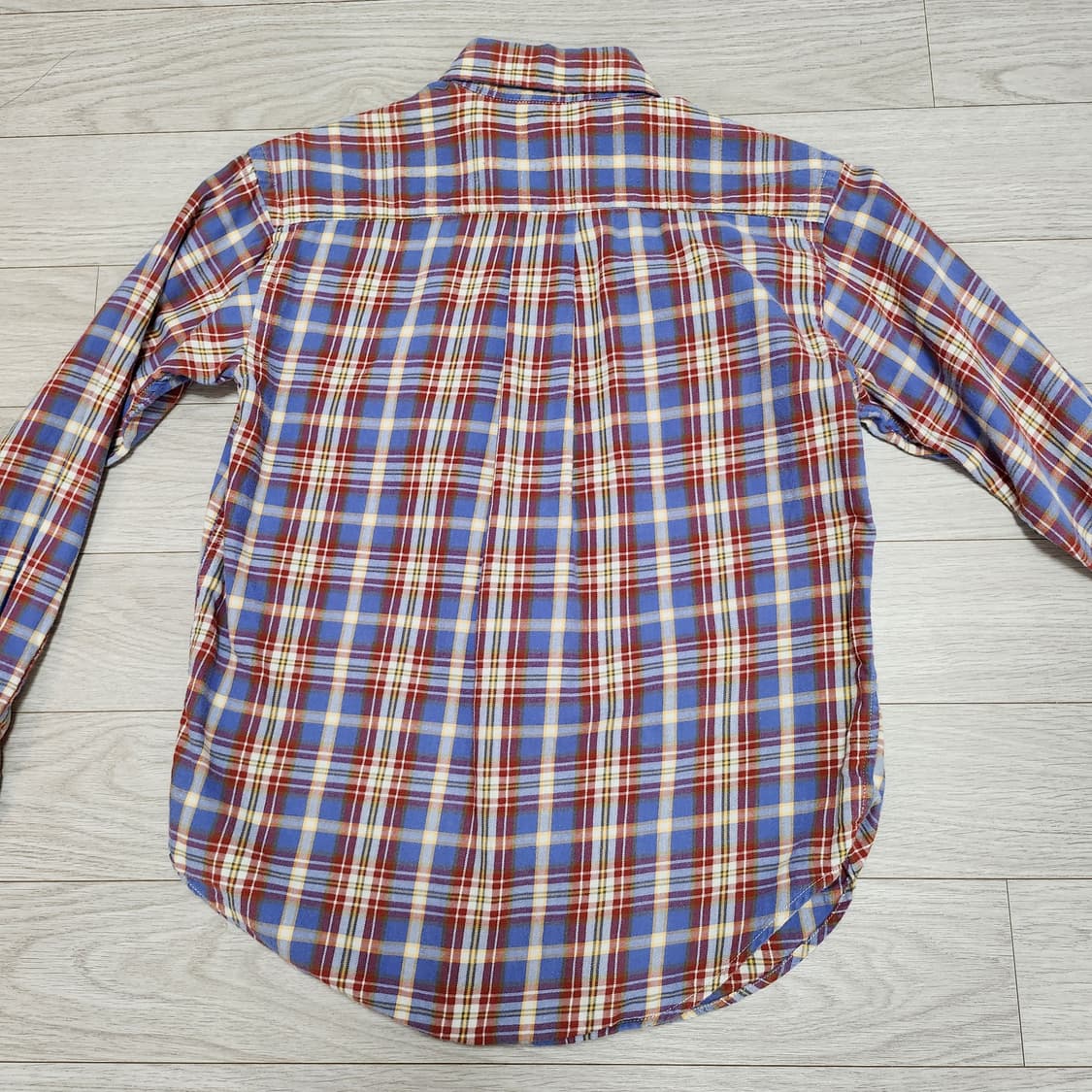 폴로 체크 셔츠 상품이미지3