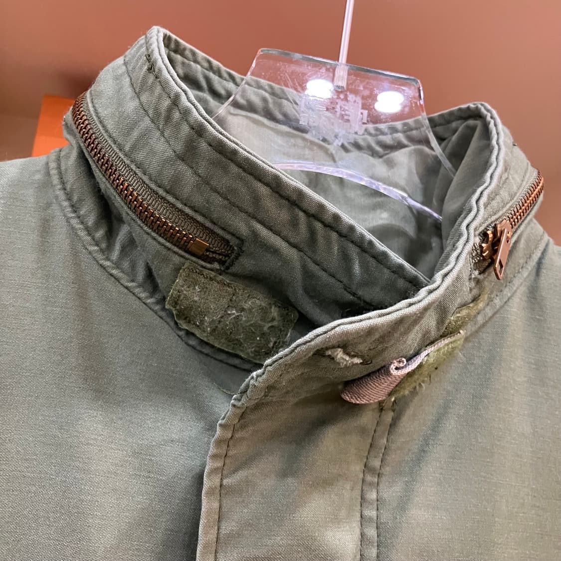 알파인더스트리 카키 M-65 필드 자켓 L 상품이미지5