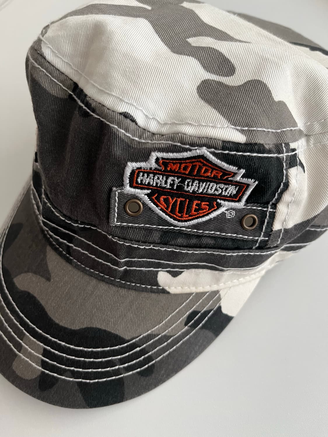 F) 할리데이비슨 빈티지 카모플라쥬 볼캡 상품이미지2