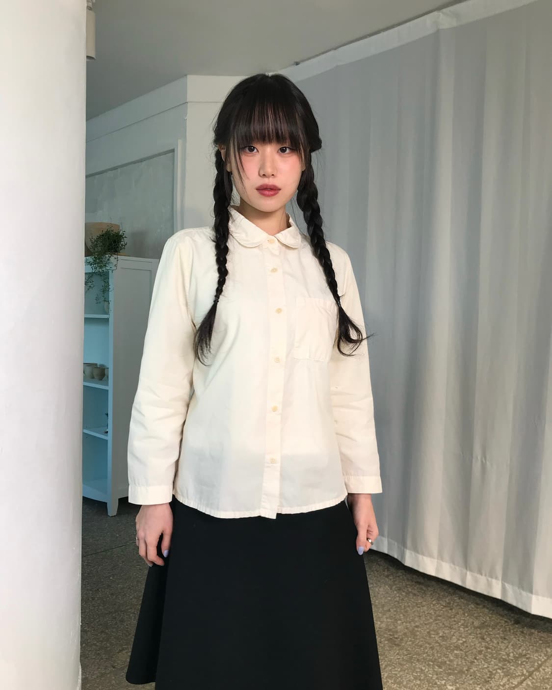 MHL 마가렛 호웰 아이보리 셔츠 상품이미지3