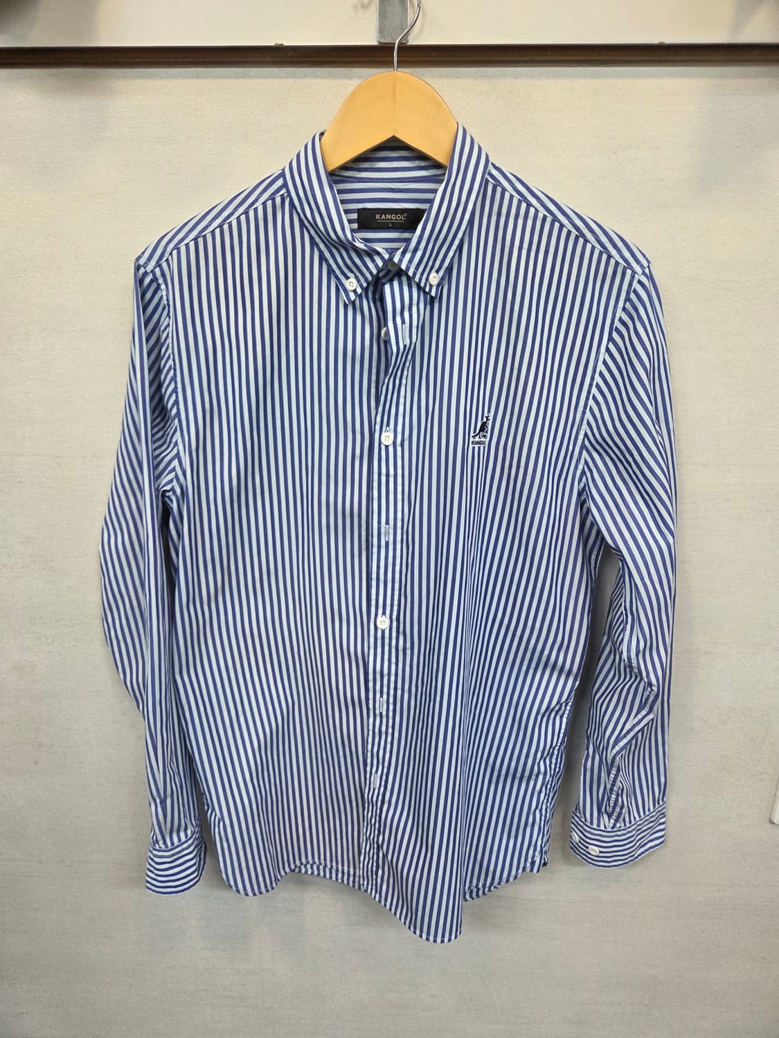 캉골 스트라이프 셔츠긴팔 L 상품이미지1