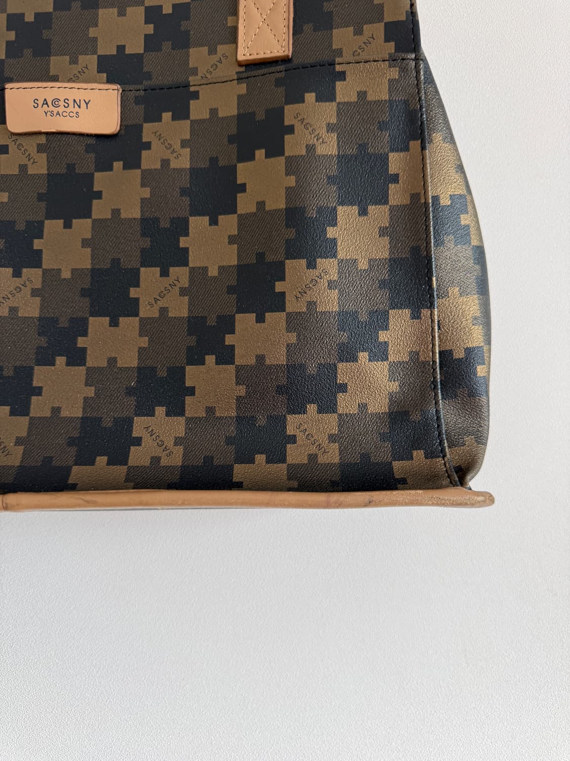 SACSNY Y'SACCS 요지야마모토 퍼즐 토트 숄더백 상품이미지4