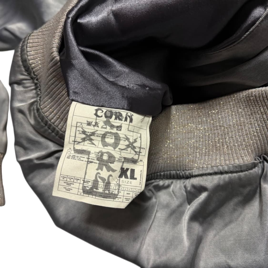 CORN 메탈릭 자수 스카쟌 상품이미지2