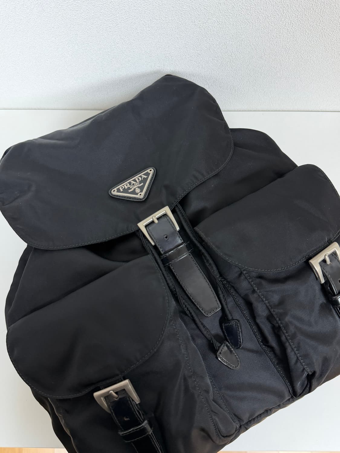 빈티지 프라다 백팩 미듐 [감정서 포함] 상품이미지7