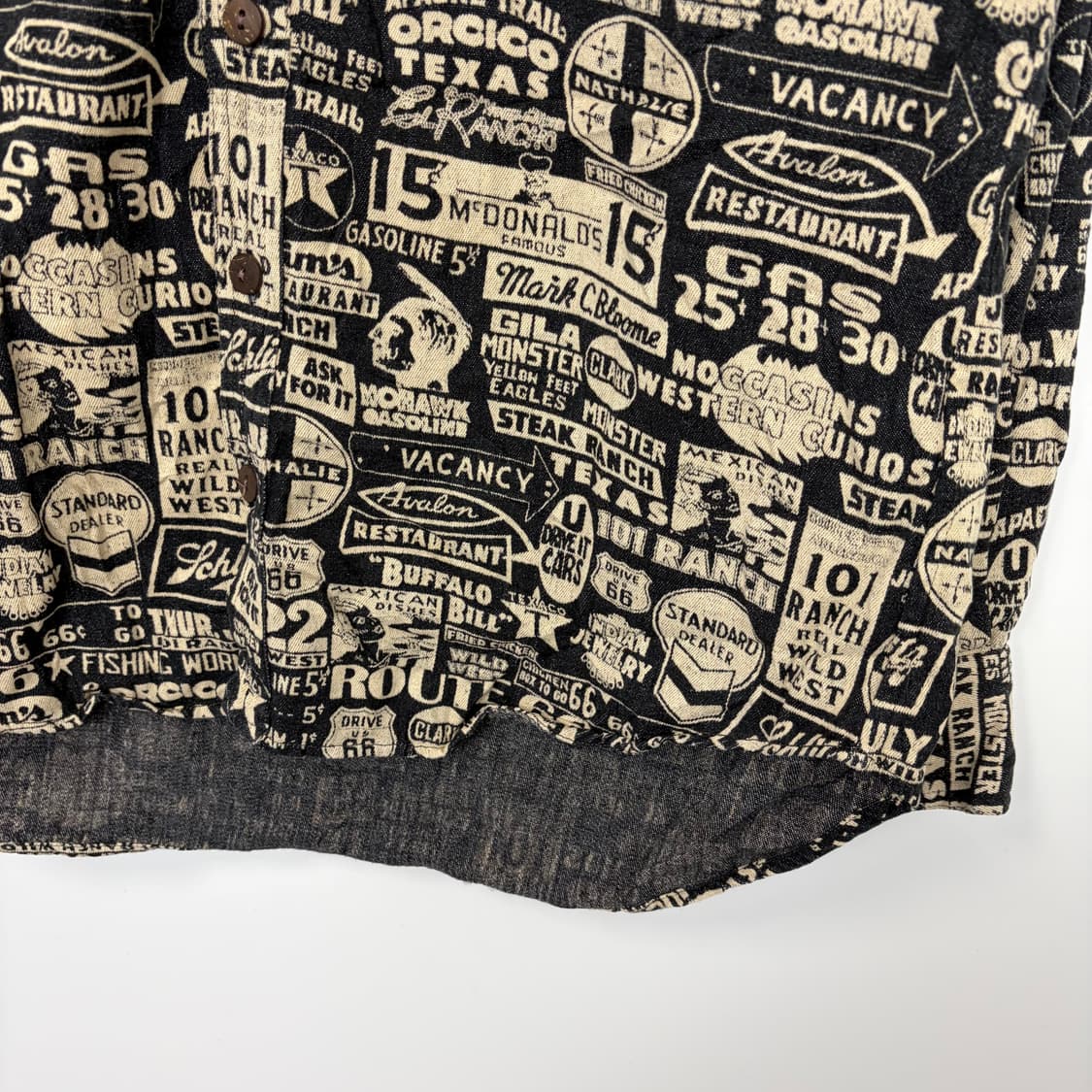 빈티지 패턴 셔츠 상품이미지5