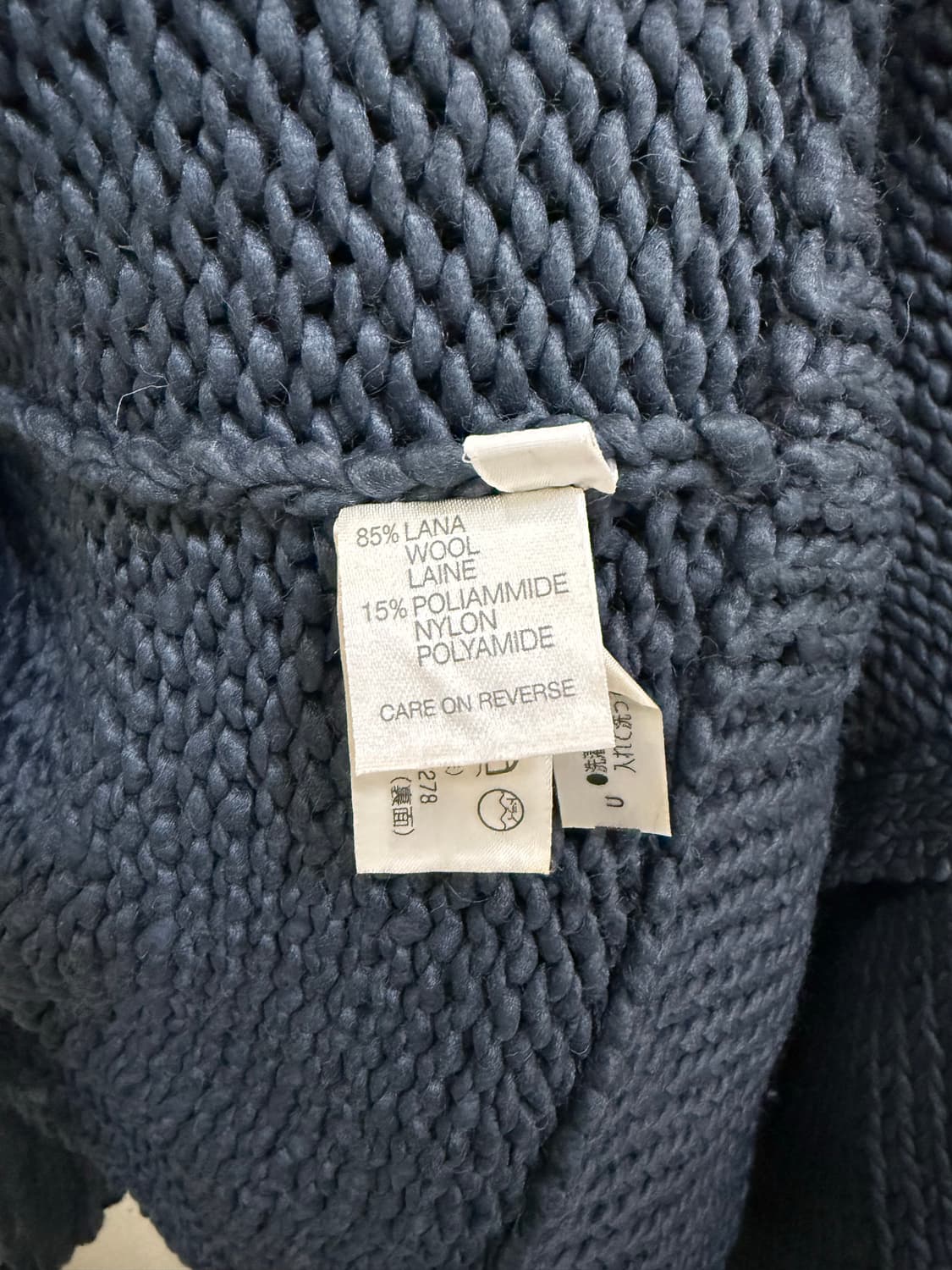 크리지아 다크블루 가디건 정품 상품이미지5