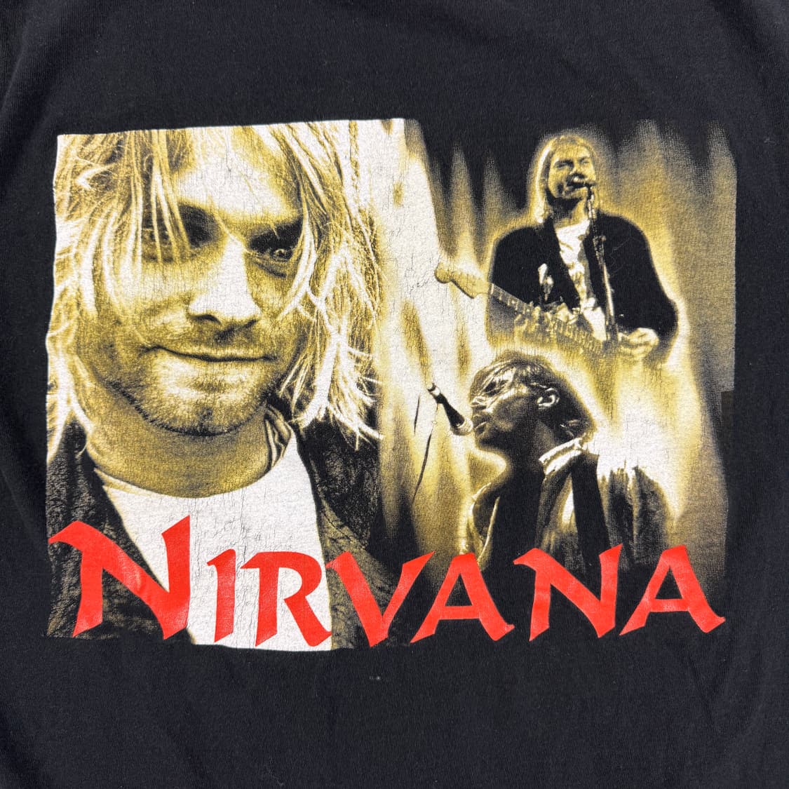 빈티지 Nirvana Kurt Cobain 너바나 커트코베인 티셔츠 상품이미지7