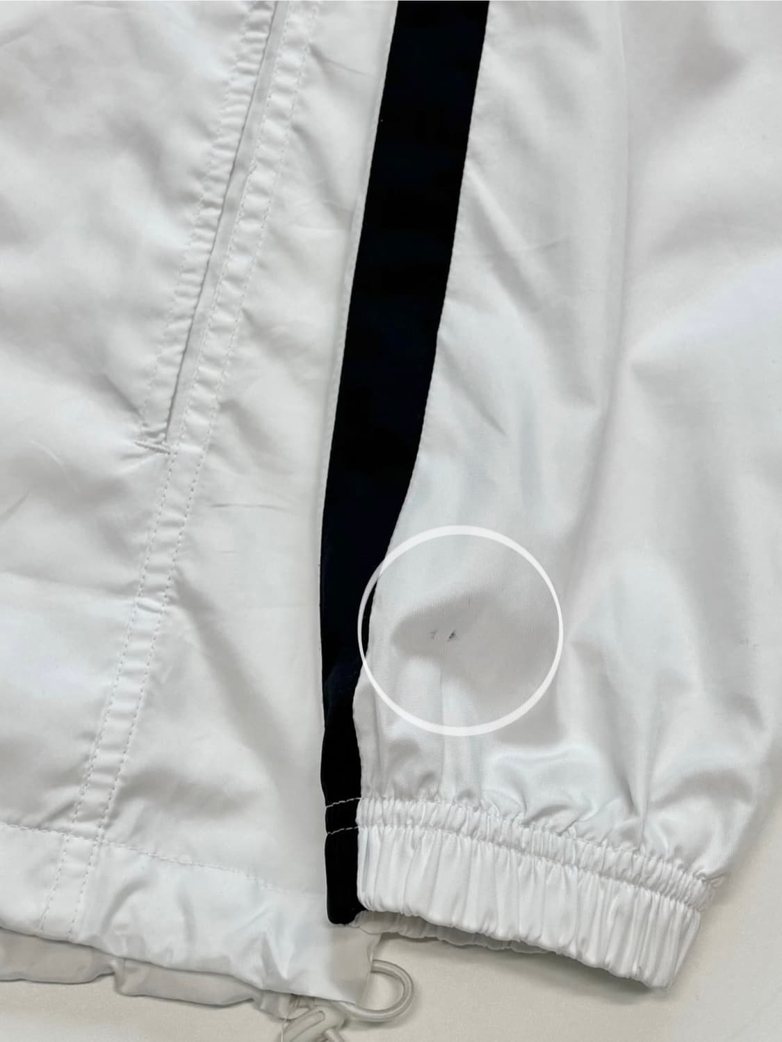 NIKE 화이트 바람막이 트랙탑  상품이미지8