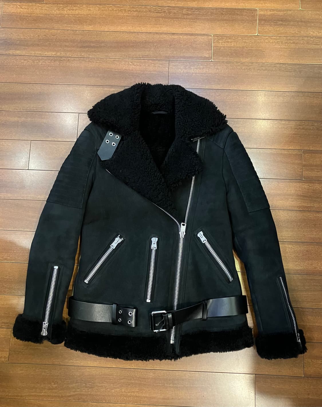 올세인츠 시어링 무스탕자켓  상품이미지1