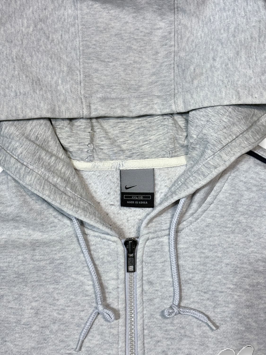 나이키 00‘s NIKE 올드스쿨 애쉬 후드집업 상품이미지3