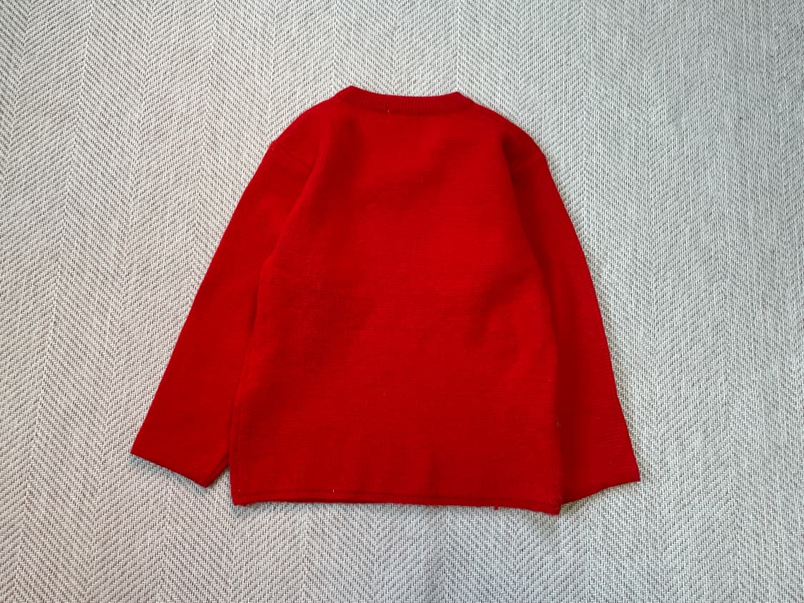 8~90s 빈티지 피글렛 x 곰돌이 푸 니트  상품이미지5