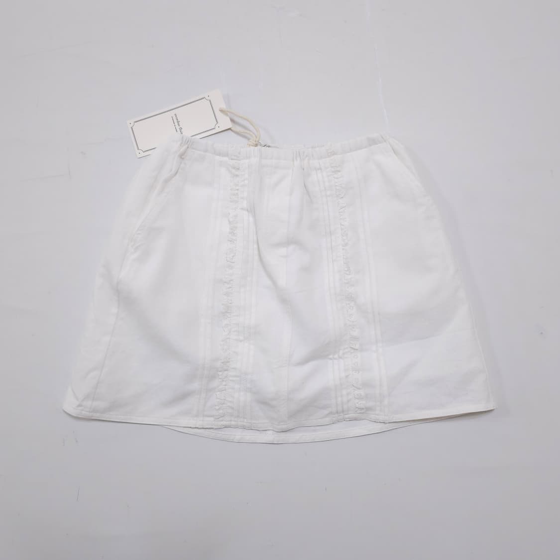 새상품) 오버듀플레어 가든 레이스 밴딩 스커트 상품이미지2