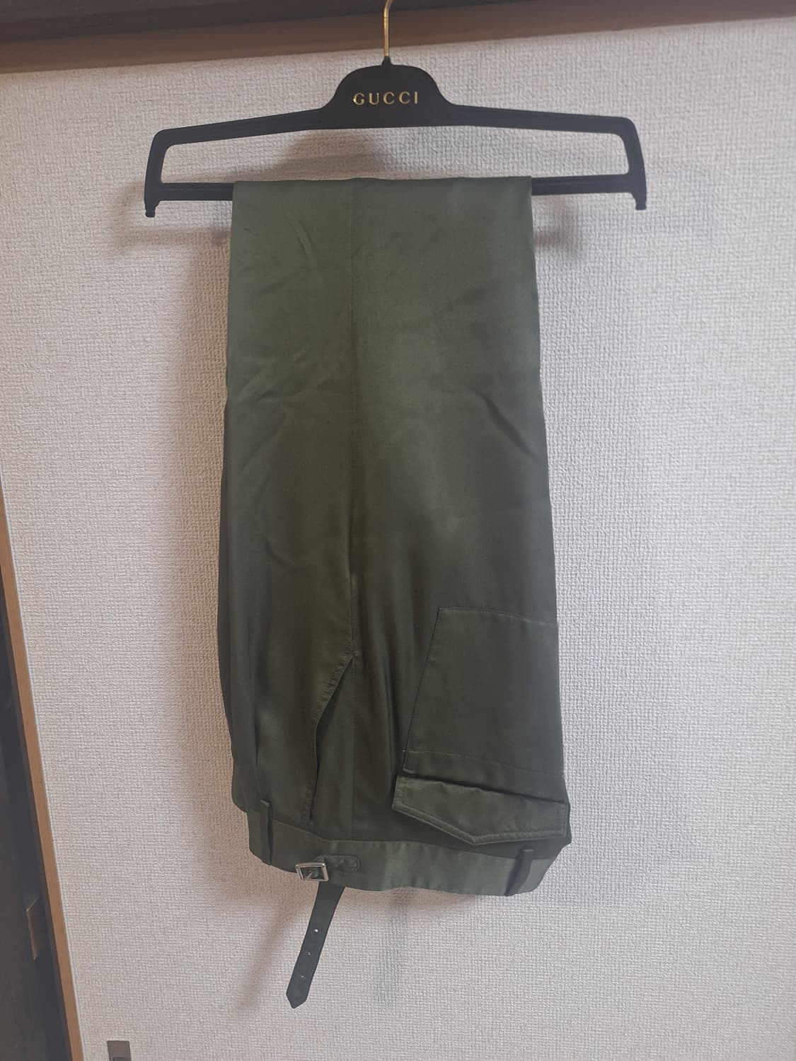 구찌 카키 버클 팬츠 44사이즈 상품이미지1