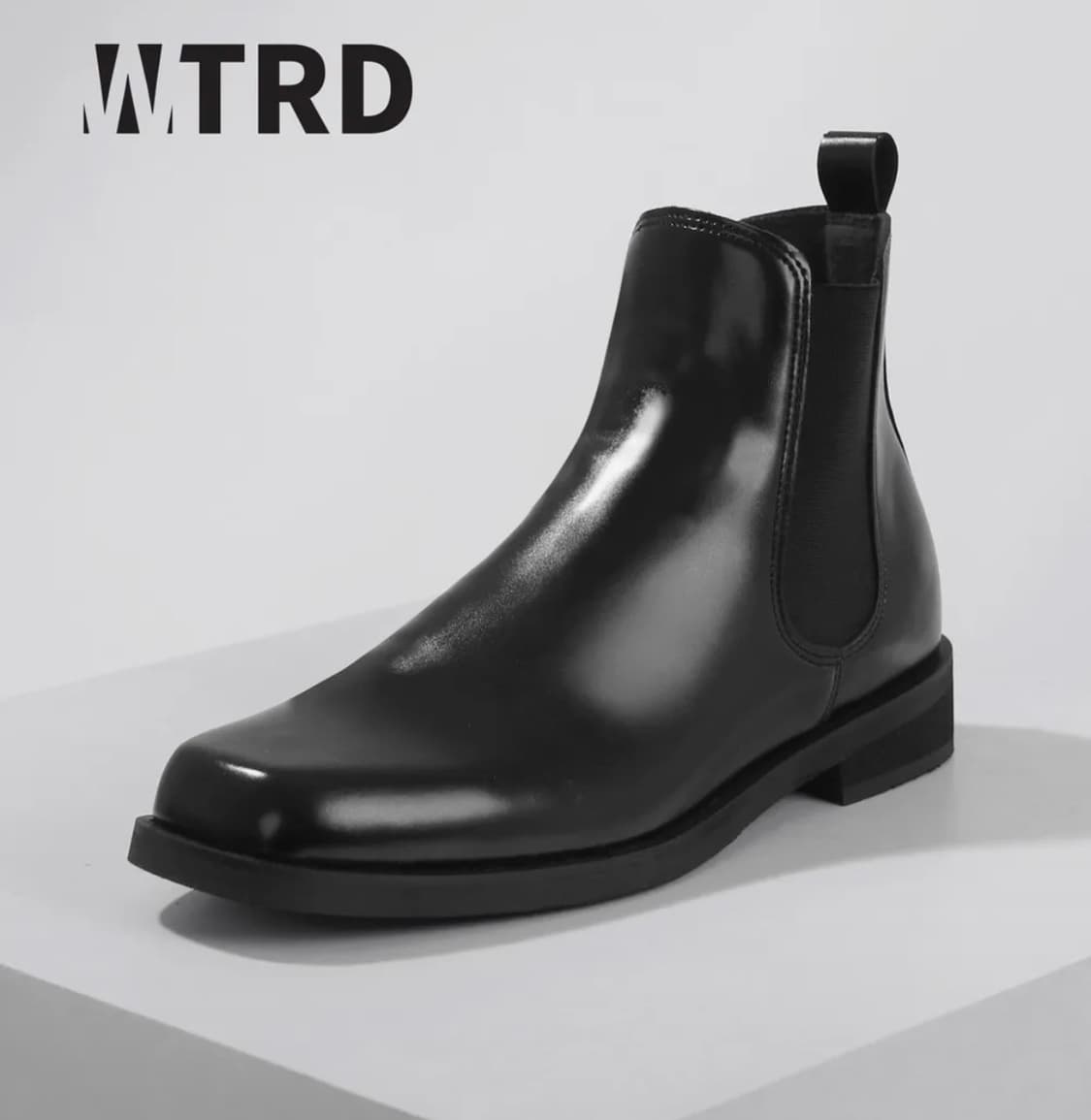위더로드 스퀘어토 첼시부츠 블랙 265 상품이미지1