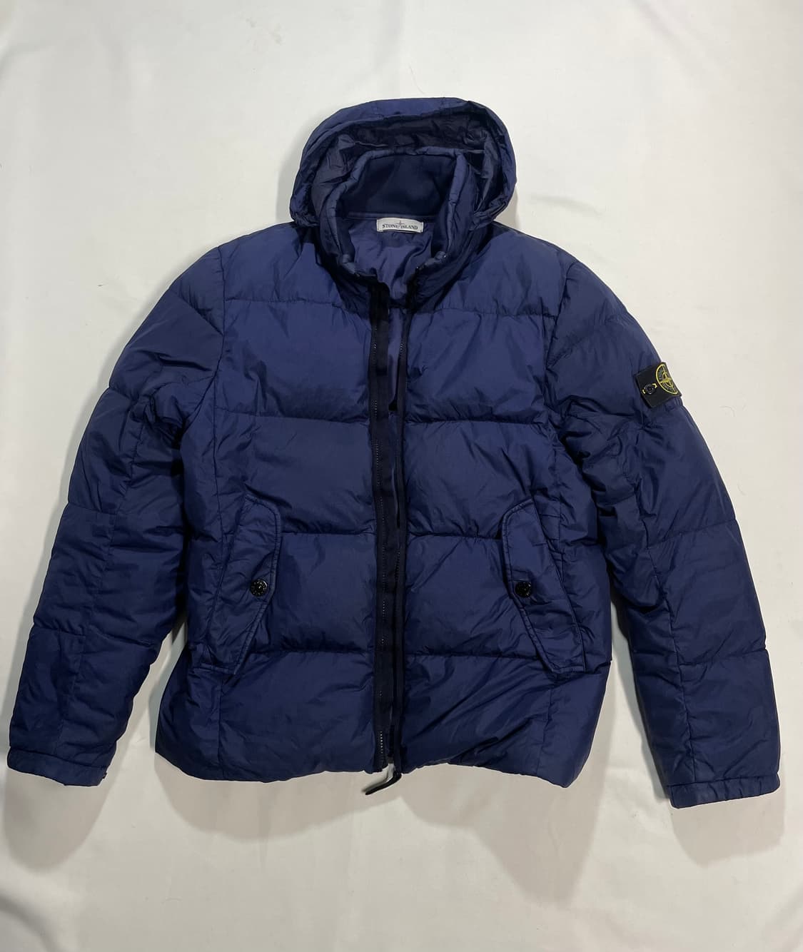 스톤아일랜드 크링클랩스 패딩 네이비 상품이미지2