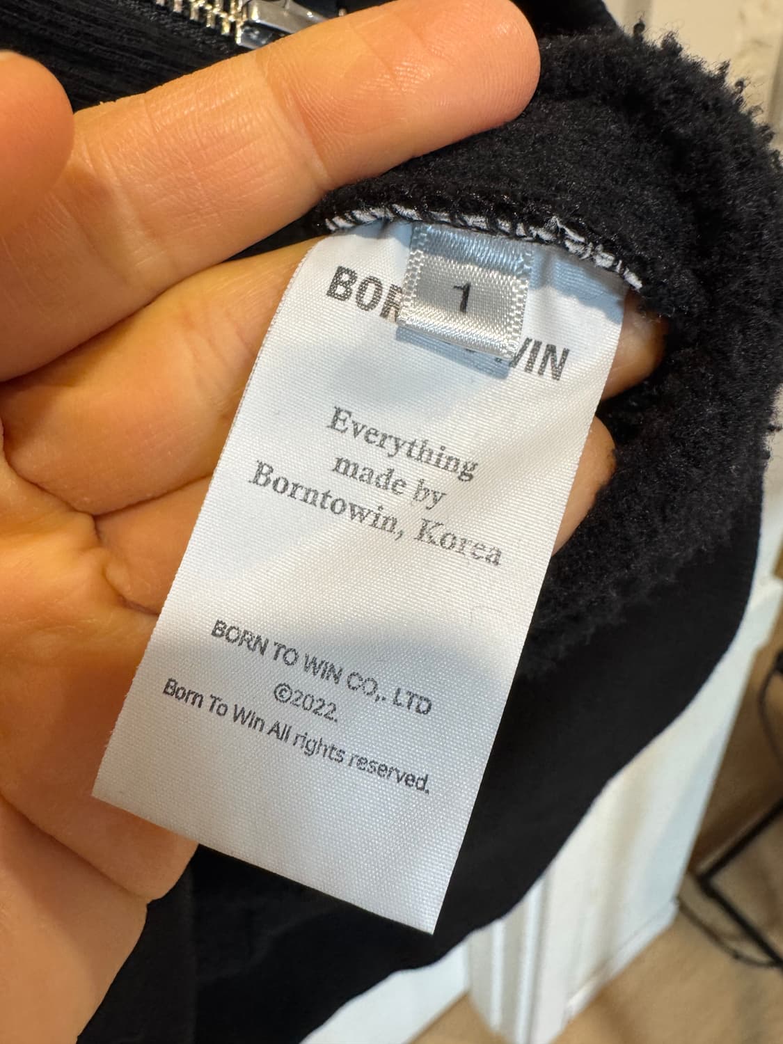 본투윈 후드 집업 1사이즈 상품이미지5