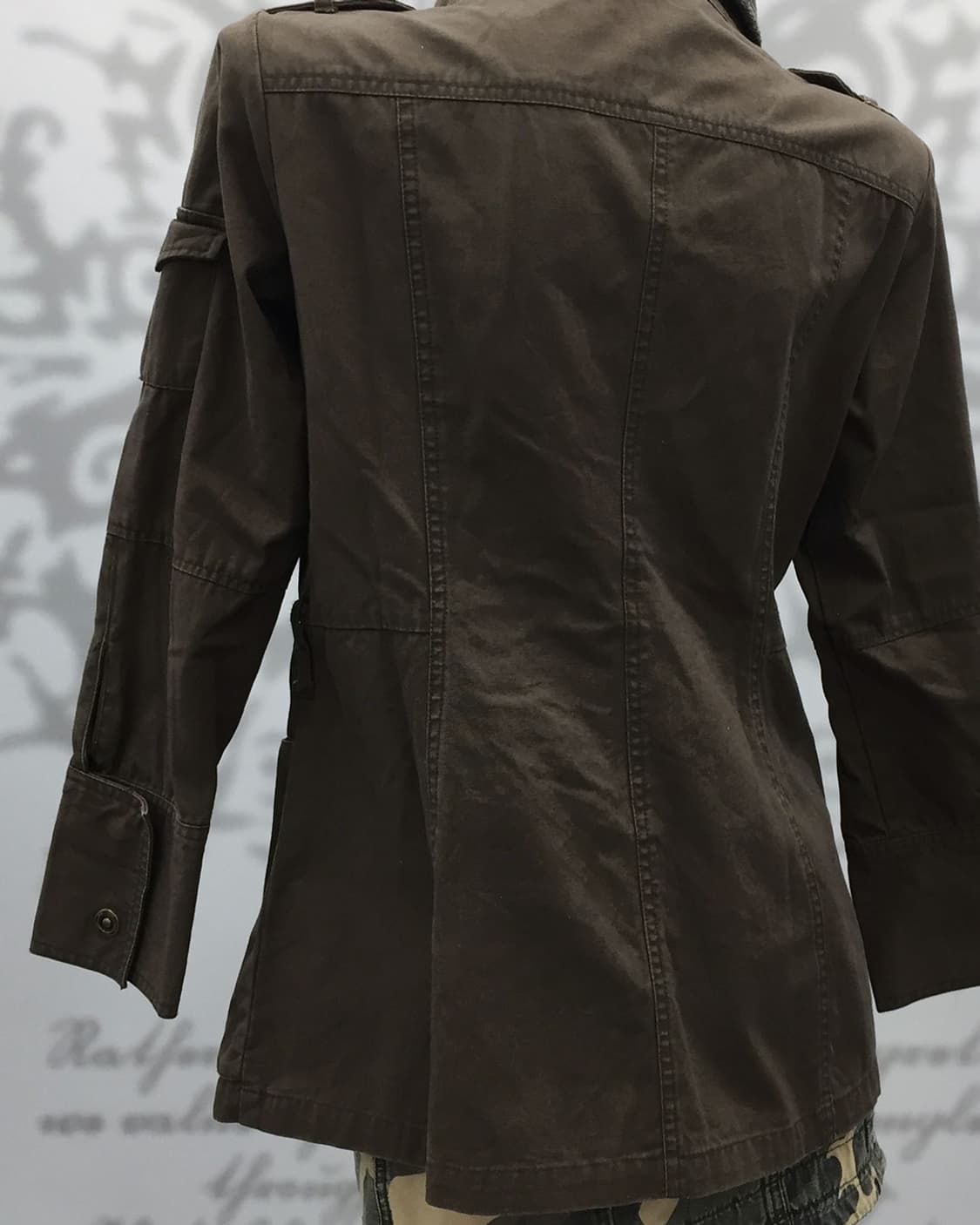 D-Ring Strap Military Jacket 상품이미지6