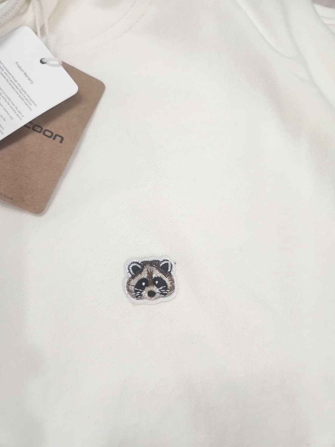 지쿤 geecoon 아이보리 후드티 XL 상품이미지3