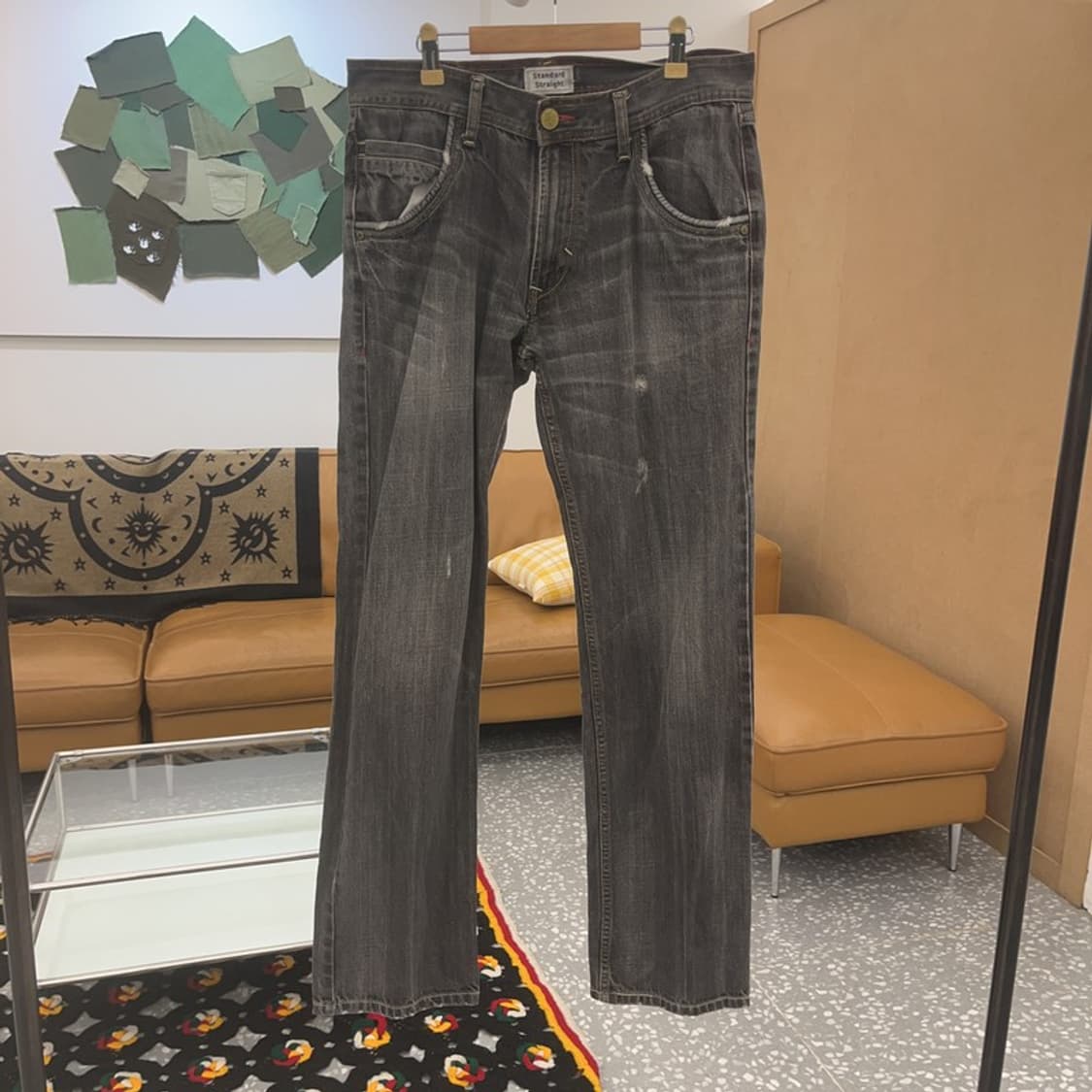 리바이스 시그니처 빈티지 디스트로이드 워싱 데님팬츠 32인치 C07274 상품이미지3