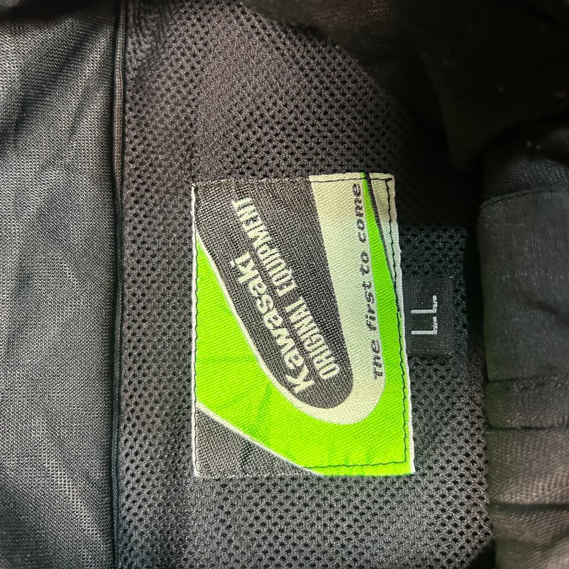 [XL] 가와사키 자수로고 바이커 자켓 상품이미지6