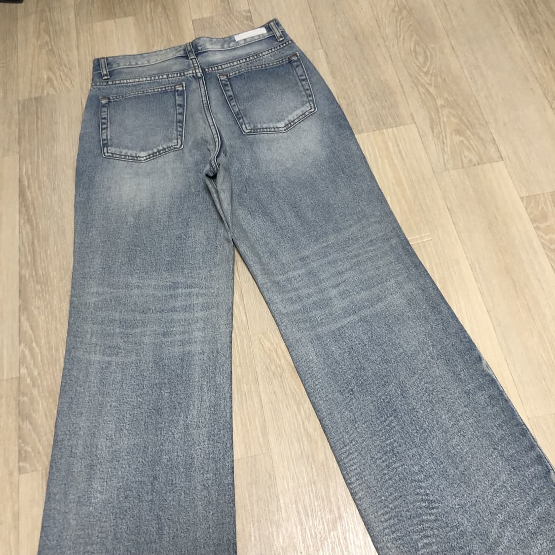 (S) 새상품 로우클래식 LOW CLASSIC 릴렉스핏 진스 라이트 블루 상품이미지10