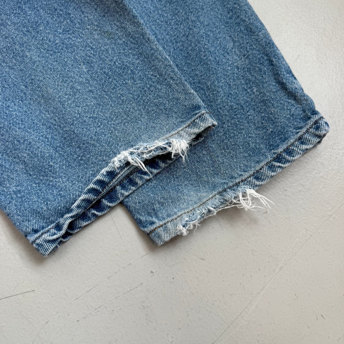 칼하트 OG 가죽패치 워크 데님팬츠 상품이미지8