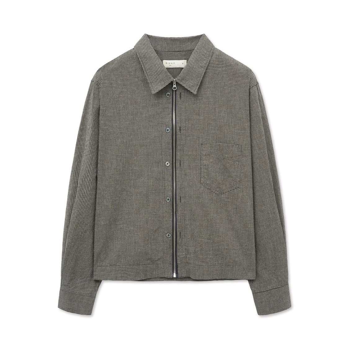 노운 멀티 셔츠 베이지 2사이즈 (택O) 상품이미지1