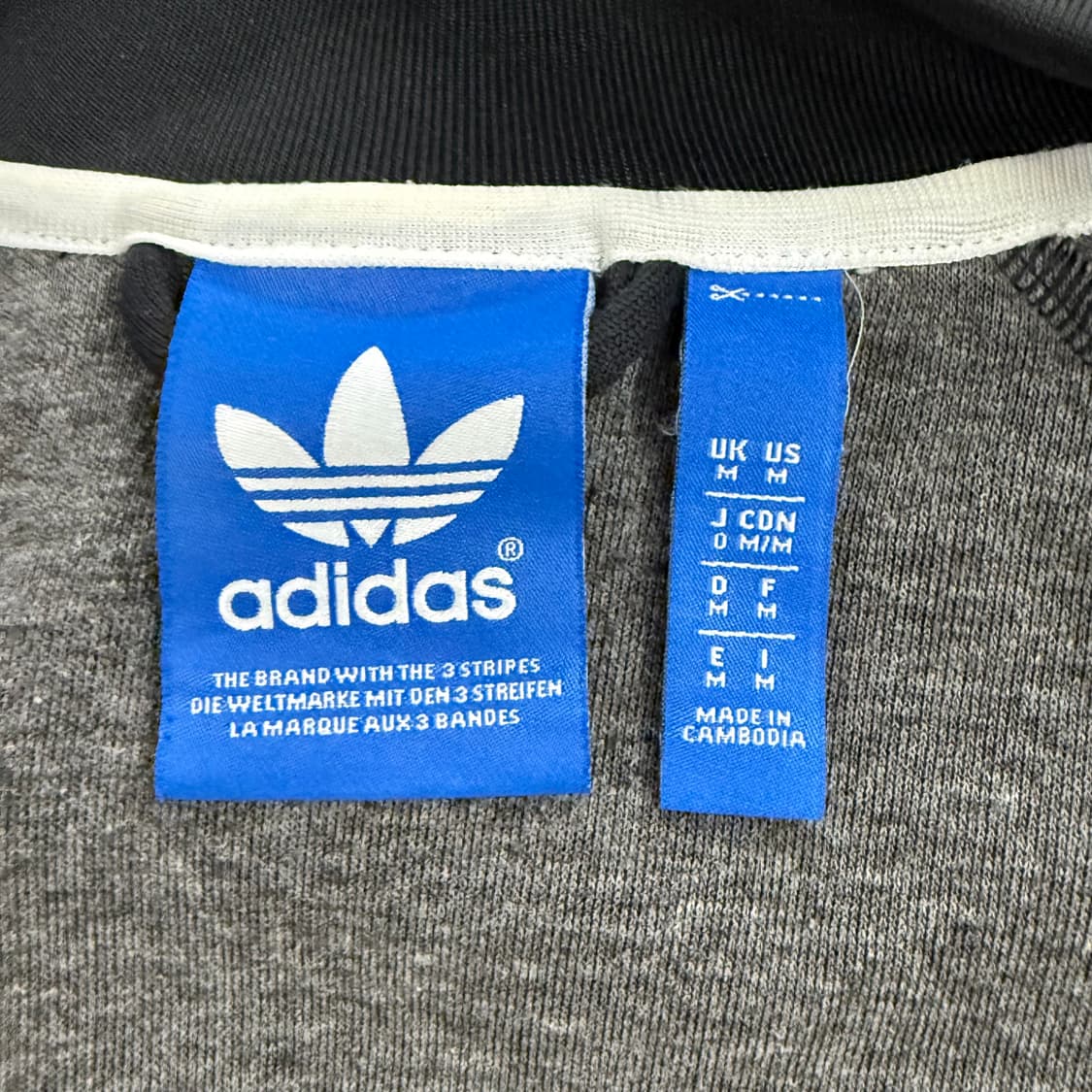 아디다스 레알 마드리드 블랙 오리지널 파이어버드 퍼플 디테일 져지 트랙탑 상품이미지5