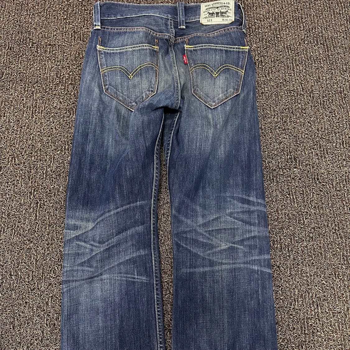 리바이스 523 화이트탭 데님 청바지 팬츠 28인치 상품이미지5