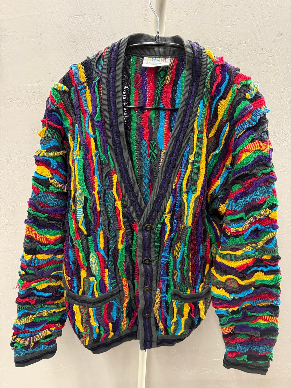 빈티지 쿠지 Coogi 케이블 가디건 SS 상품이미지2
