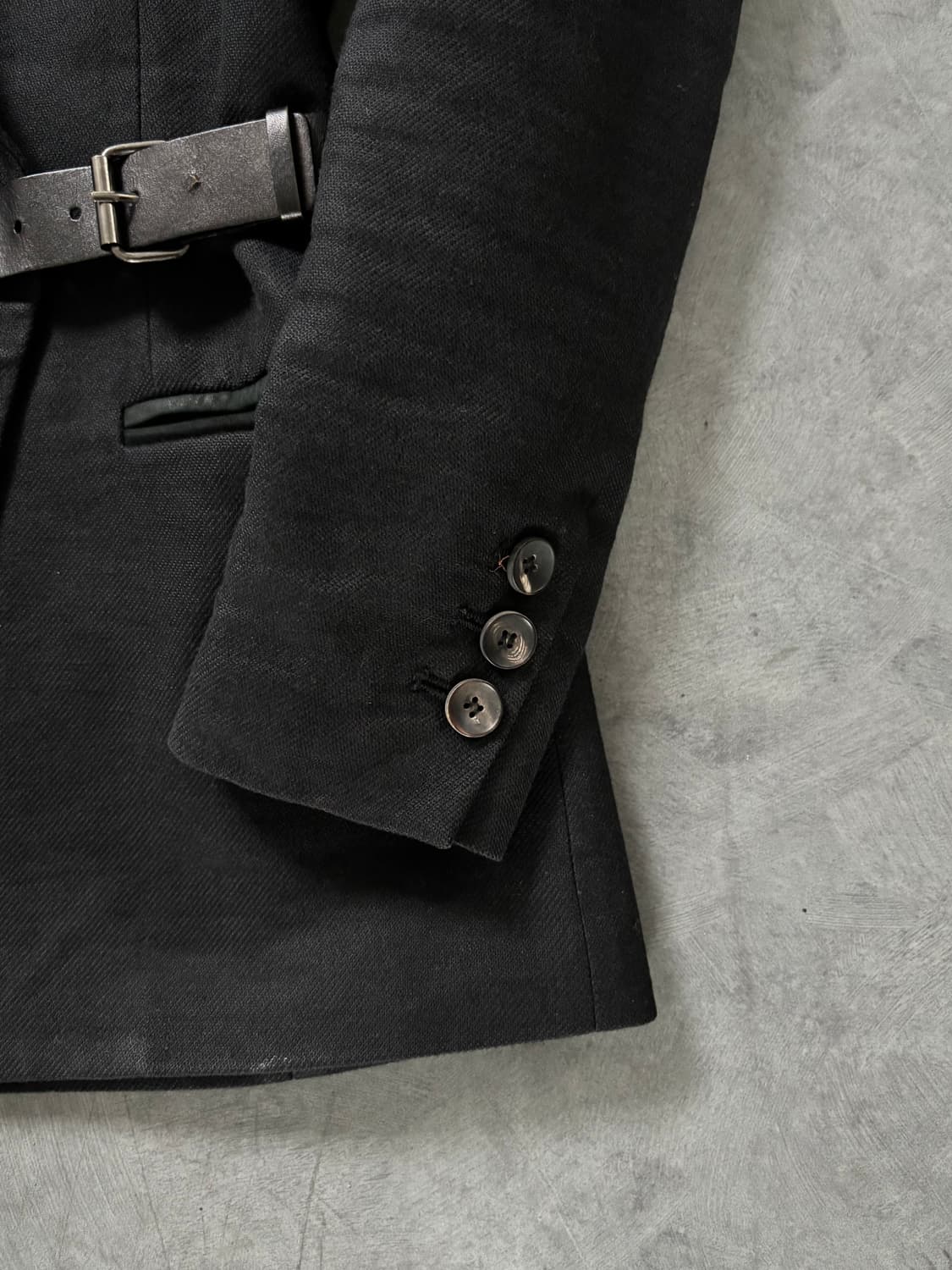 Helmut Lang 헬무트랭 블랙 버클 블레이저 상품이미지6