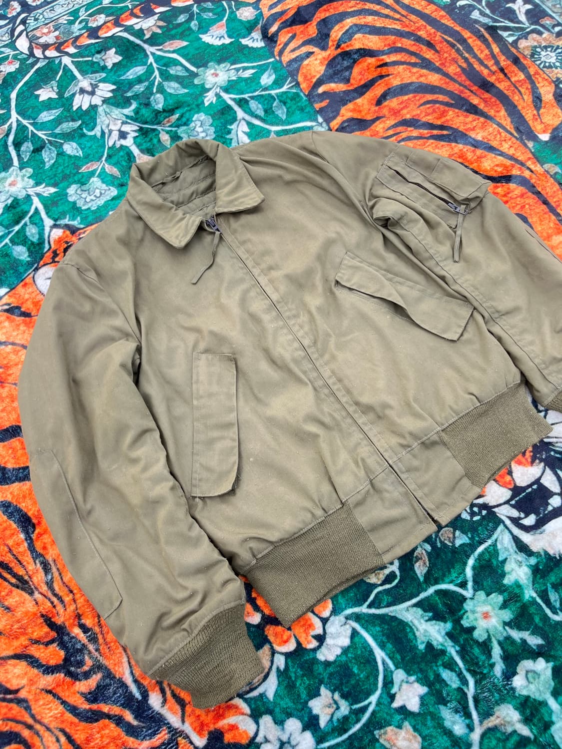 90s CVC tanker jacket OG (S-L) 상품이미지2