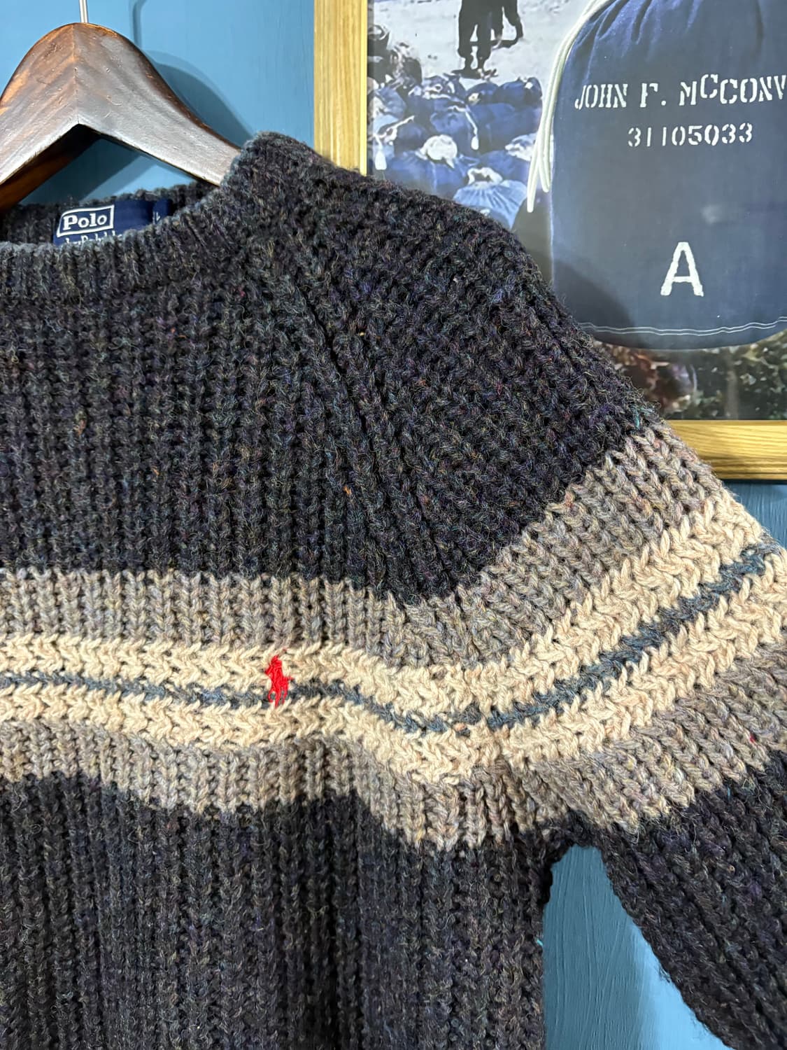 90‘s polo Ralph Lauren wool Sweater 상품이미지2