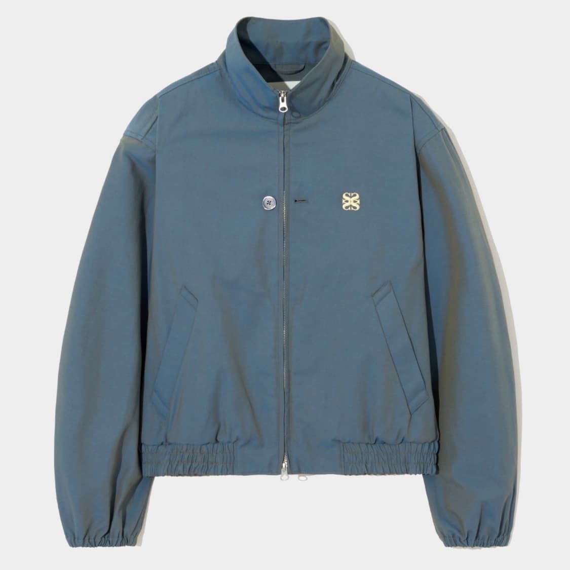 세터 레체 투톤 집업 자켓 에메랄드 블루 상품이미지1