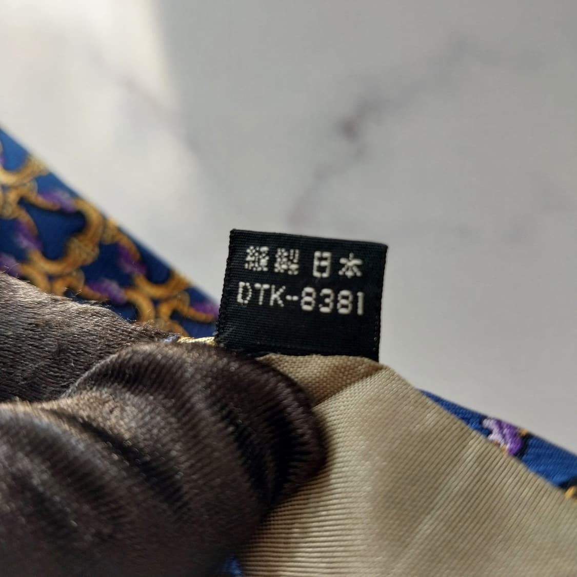 ALFIO CERRONI 실크 클래식 넥타이 9.5cm A+등급K1492 상품이미지10