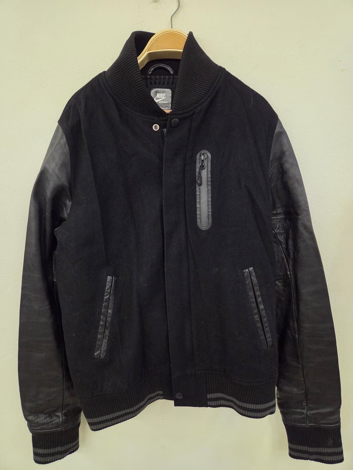 나이키 모 양가죽 야구점퍼 상품이미지1