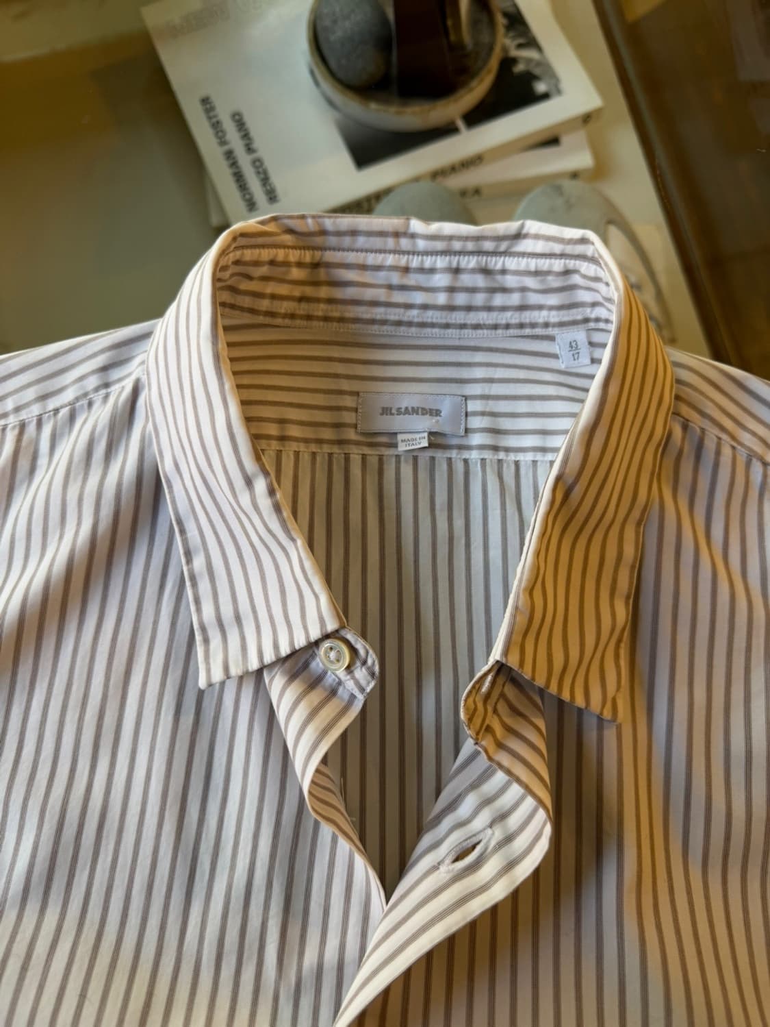 질샌더 셔츠 슬림100 상품이미지8