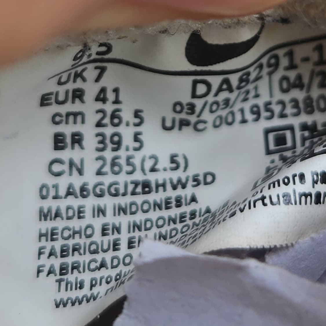 나이키 와플트레이너2 남성운동화 265 상품이미지6