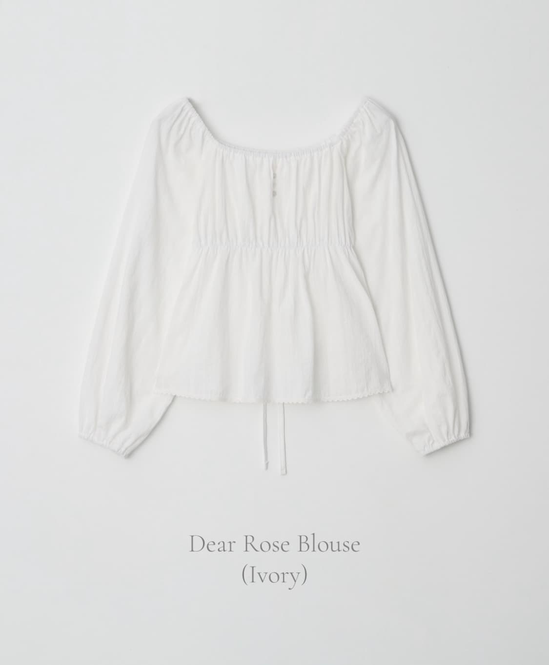 [MADE] 제니오 zaenio 디어 로즈 블라우스 s 상품이미지1