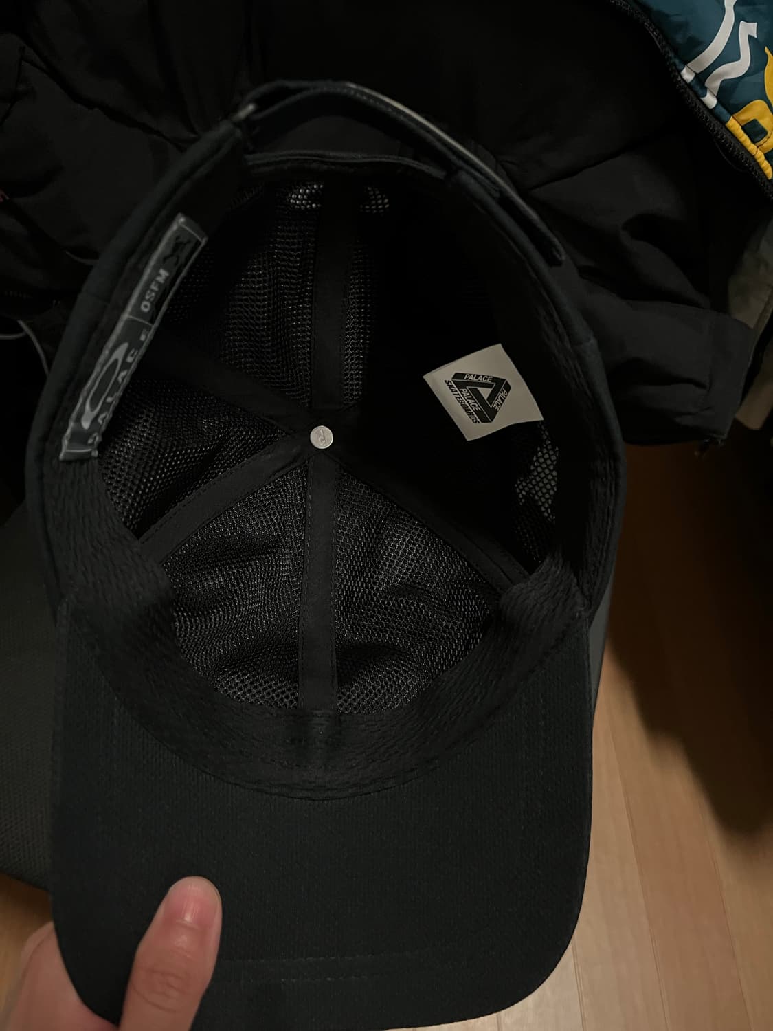 팔라스 오클리 6패널 블랙 실버 볼캡 팝니다 상품이미지8