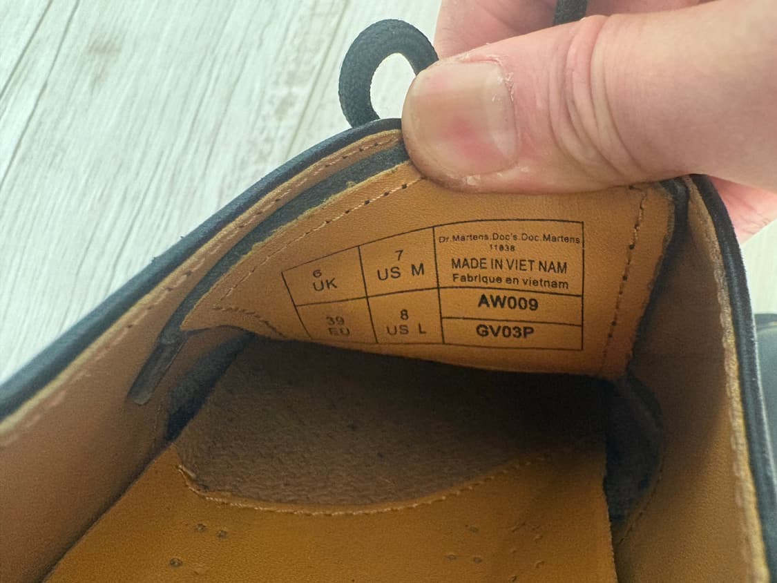 닥터마틴 1461 3홀 나파 250 상품이미지7