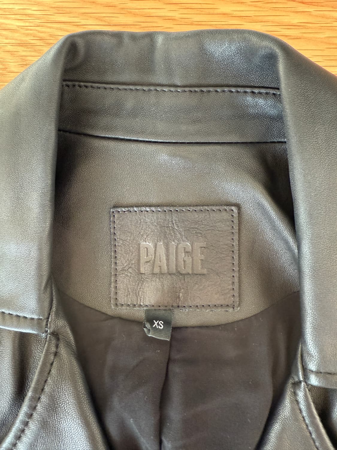 PAIGE 리얼 레더 라이더자켓(TALON ZIP) 상품이미지8