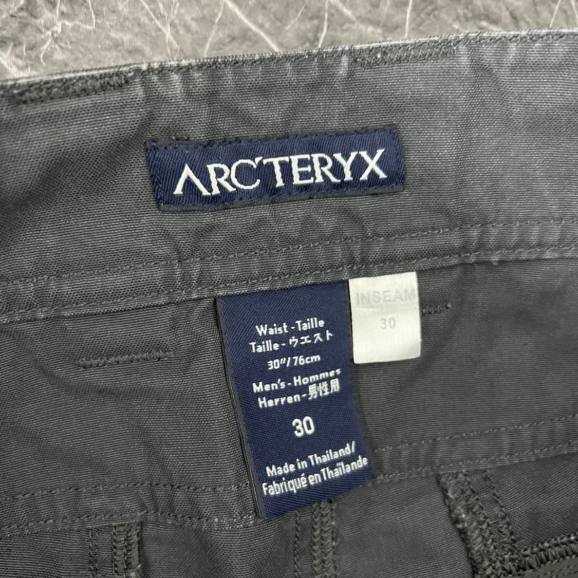 아크테릭스 로고 테크 코튼 팬츠 상품이미지7