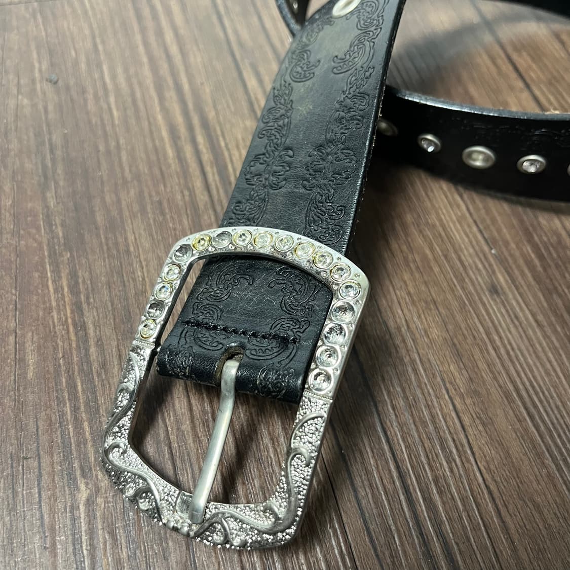 [JPN] 빈티지 웨스턴 펑크 아일렛 벨트 상품이미지2