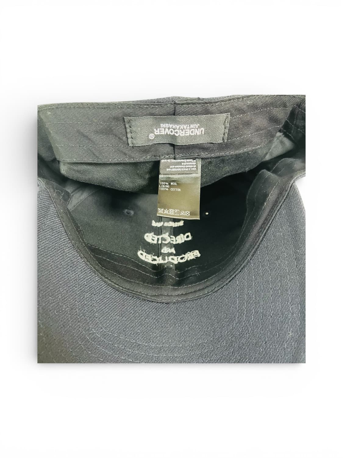 Undercover 언더커버 스탠리큐브릭 캡 블랙 상품이미지5