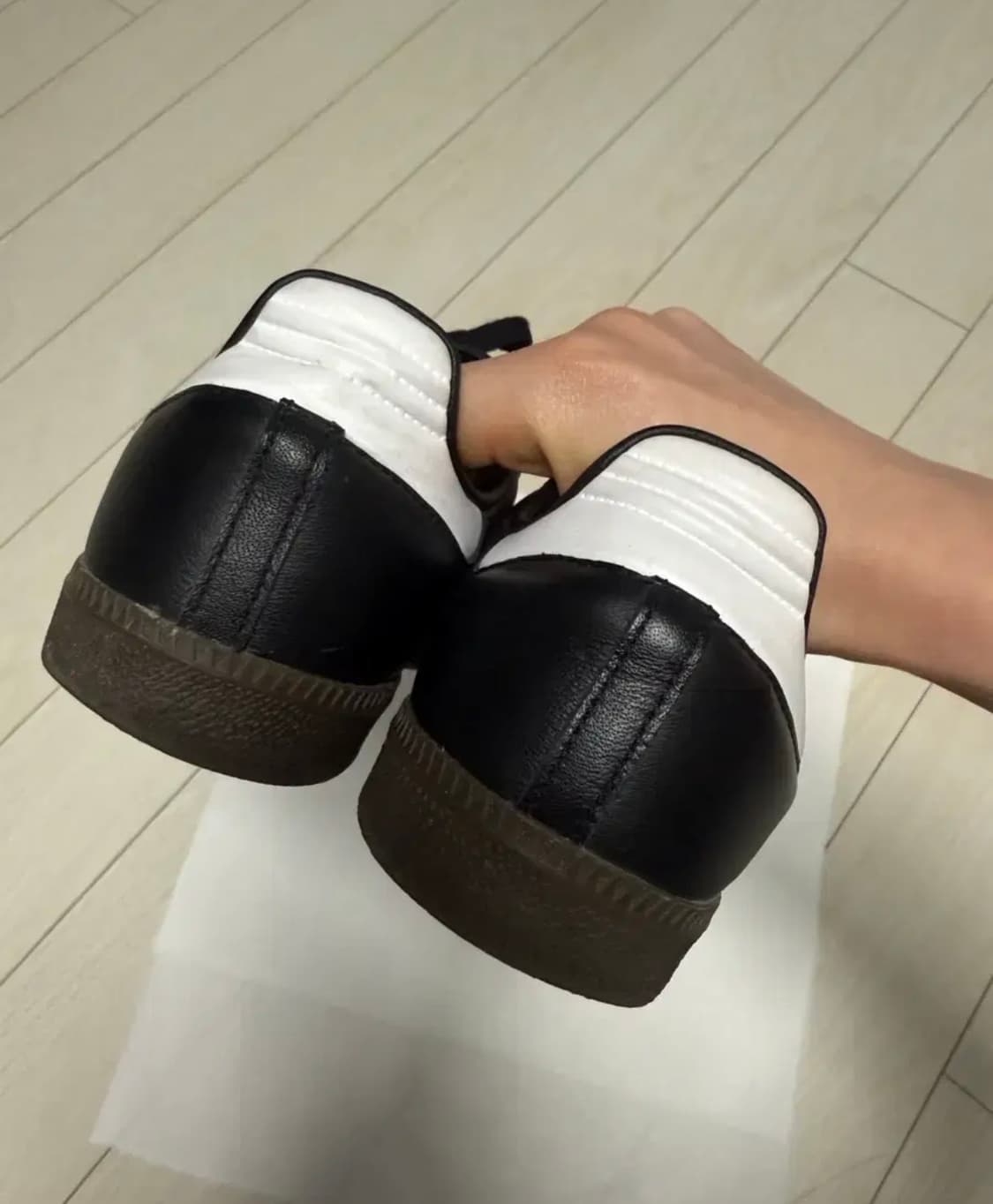 아디다스 삼바 오리지널 블랙 255 상품이미지5