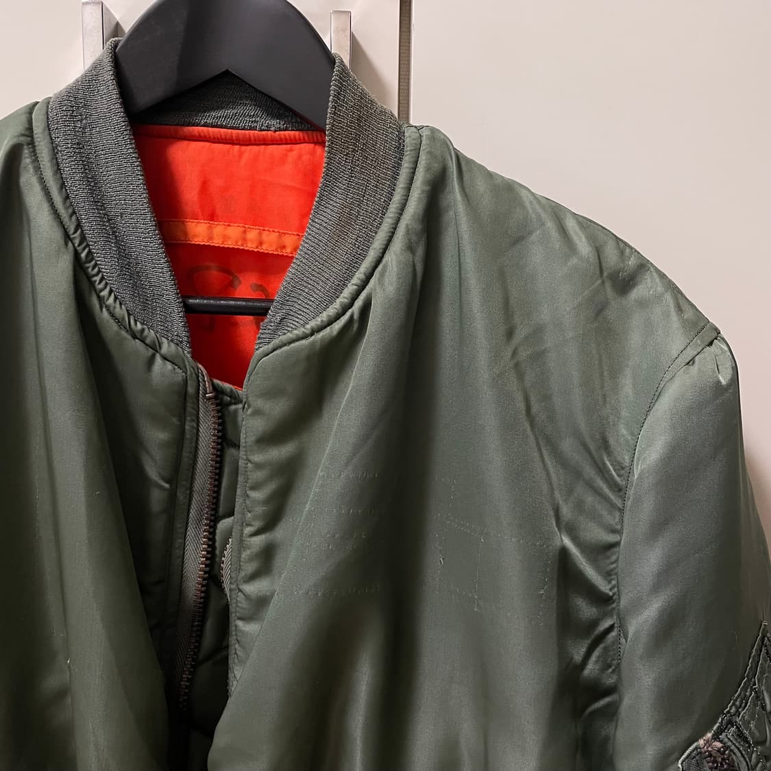 60s 미군 오리지날 ma-1 봄버 XL 상품이미지6