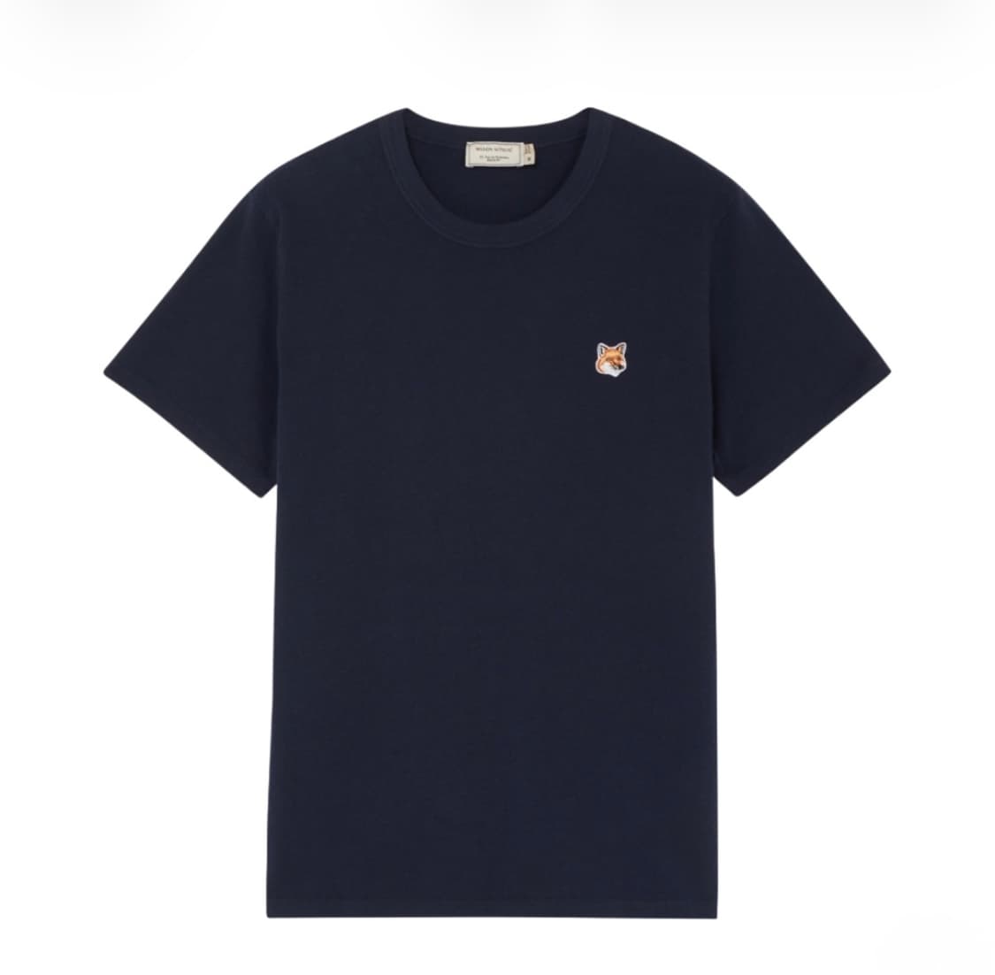 (M) 메종키츠네 폭스헤드 반팔 [네이비] 상품이미지1