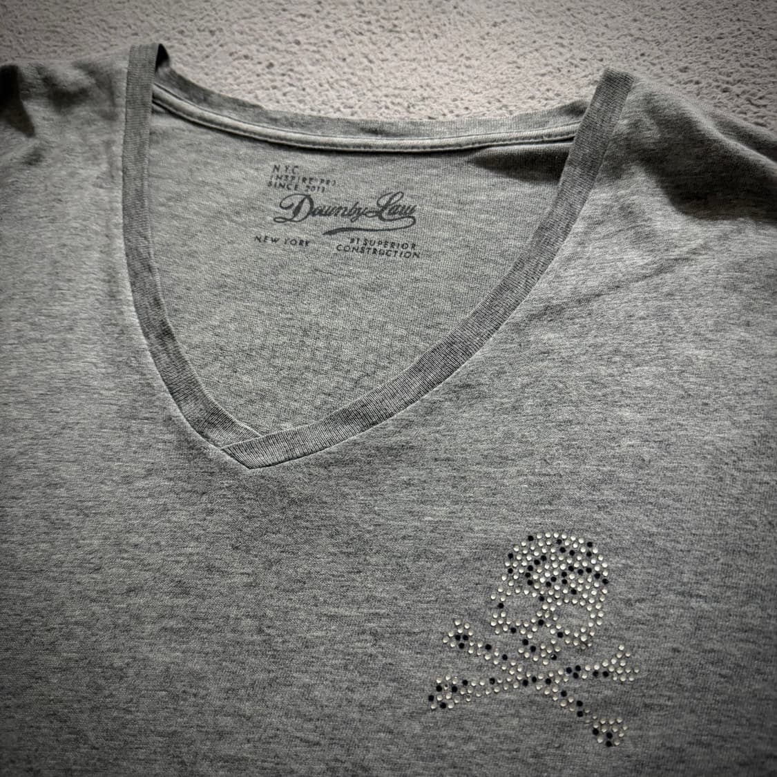 Skull stud long sleeve 상품이미지2